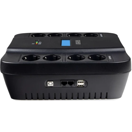 Powercom SPD-750U LCD: Количество Euro-розеток, шт 8