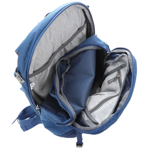 Рюкзак Рюкзак Deuter StepOut 16 цвет 3395 midnight-steel (3810315 3395): Дополнительно фиксатор для ключей, Ручка для переноски, Отделение для документов, Карман для бутылки, вентилируема