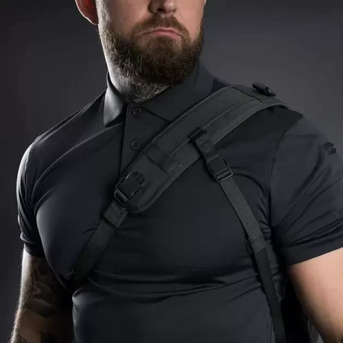 Рюкзак Highlander Stoirm Gearslinger 12L Black (TT189-BK): Дополнительно Влагозащита, боковые карманы, Molle