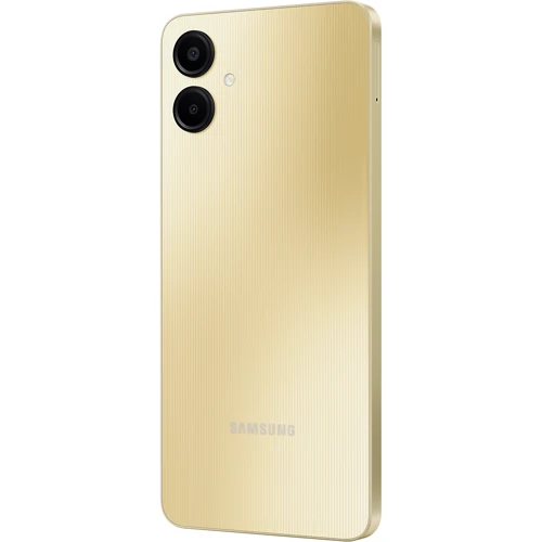 Смартфон Samsung Galaxy A06 4/128GB Gold A065F (UA UCRF): Камера Двойная 50 Мп (f/1.8) + 2 Мп (f/2.4) / LED вспышка / Фронтальная 8 Мп (f/2.0)