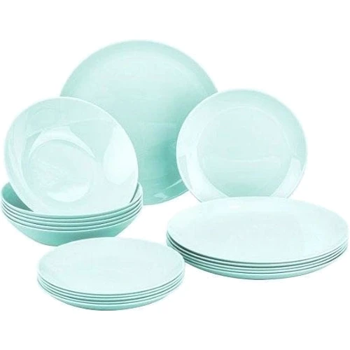 Столовий сервіз Luminarc Diwali Light Turquose 18 предметів (2963P): Кількість персон 6