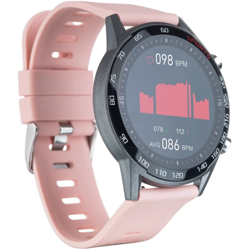 Смарт-часы Globex Smart Watch Me2 Pink: Время работы 6-8 дней