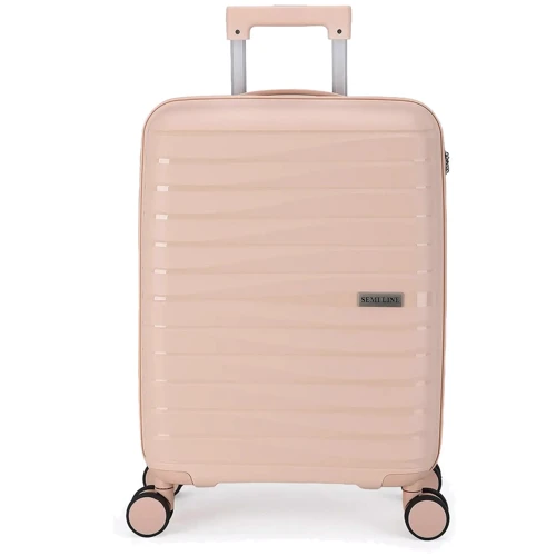 Чемодан Semi Line 20" (S) Beige (T5795-1) (DAS303026): Тип ручки Телескопическая ручка, Короткая ручка