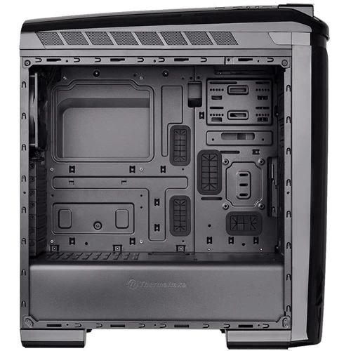 Корпус Thermaltake Versa C22 RGB (CA-1G9-00M1WN-00): Материал передней панели пластик