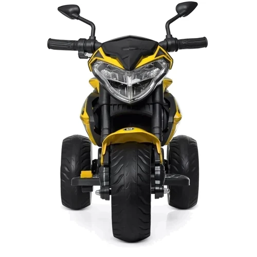 Дитячий електромотоцикл Bambi Racer жовтий (M 4152EL-6): Вид мотоцикл