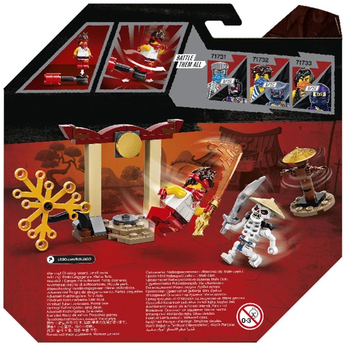 LEGO NINJAGO Грандиозный бой: Кай против Скалкина (71730): Серия NINJAGO