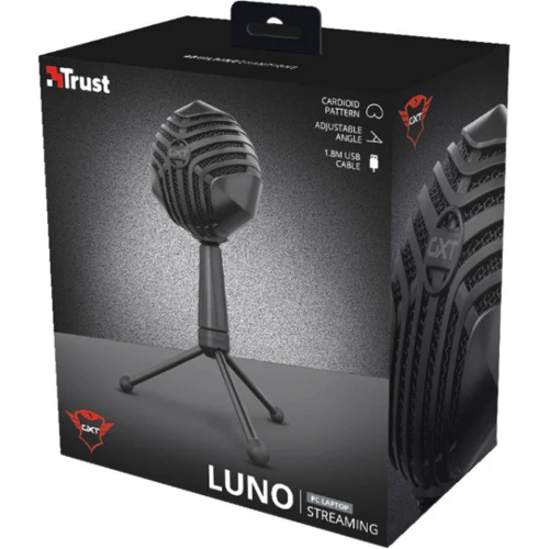 Микрофон Trust GXT 248 Luno USB Black (23175): Выходной штекер USB