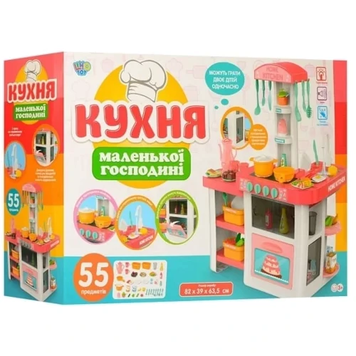 Набор Кухня Limo Toy свет, звук, течет вода, посуда, продукты (889-63/64): Производитель Limo Toy