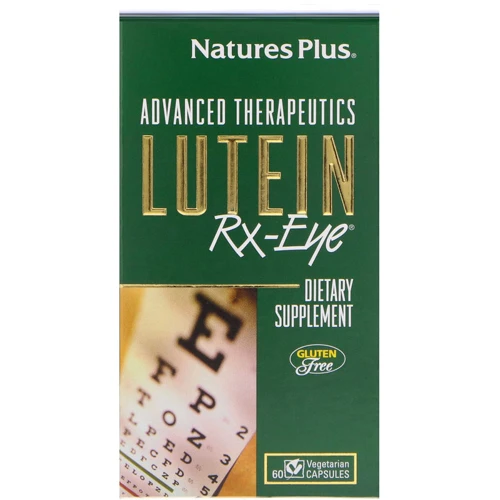 

Nature's Plus, Advanced Therapeutics, Lutein RX-Eye, 60 Veggie Caps (NAP-05003)