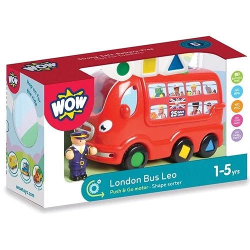 Іграшка WOW Toys London Bus Leo Автобус Лео (10720) фото 13