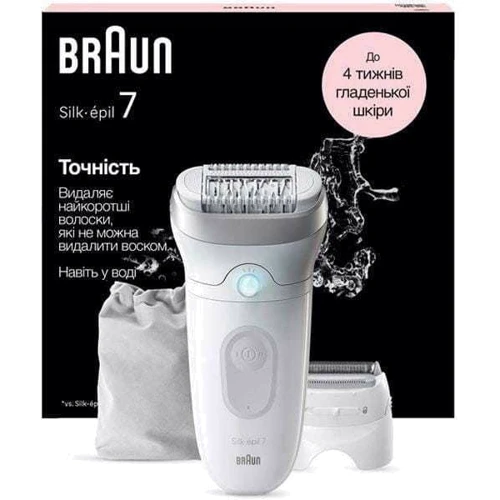 Эпилятор Braun SE 7-041: Система питания аккумулятор