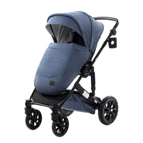 Візок Biene Solo 2 Melange Blue: Можливість встановлення люльки немає