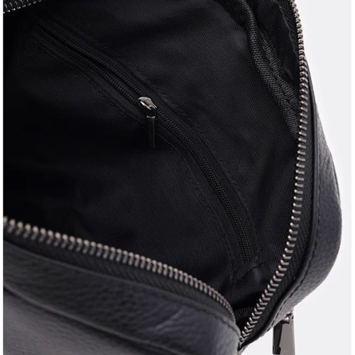 Мужская сумка планшет Keizer черная (K1265-1bl-black): Фактура Матовая, Зернистая