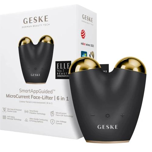 Микротоковый подтягиватель лица GESKE MicroCurrent Face-Lifter 6в1 gray (HB0130): Производитель GESKE