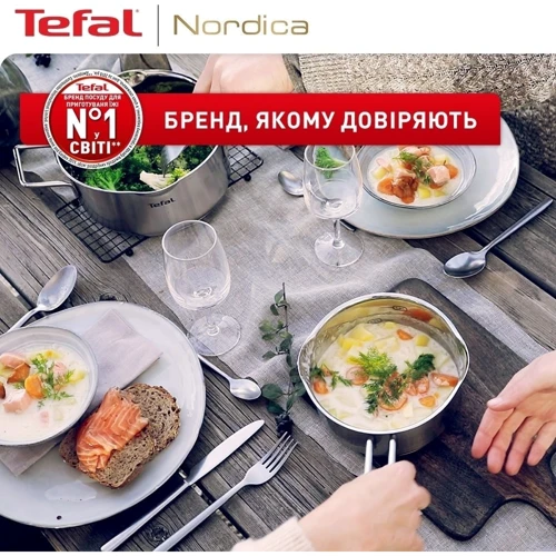 Набор посуды Tefal Nordica 10 предметов (H852SA56) фото 13