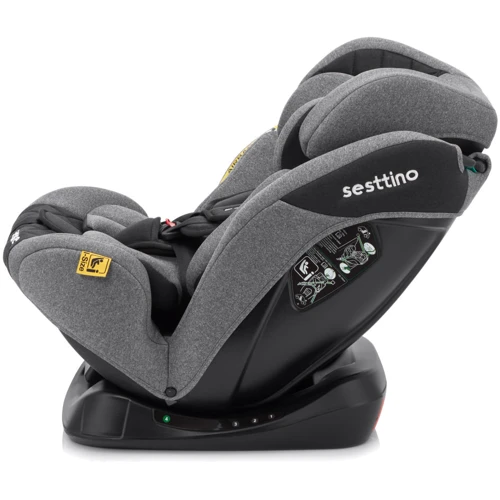 Автокресло Sesttino Secure Pro Grey 0-36 кг (Hnrt_4943): Материалы обшивки текстиль