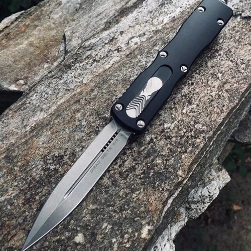 Нож Microtech Dirac Delta Double Edge Black Blade Tactical (1409.02.41): Тип ножа Карманный