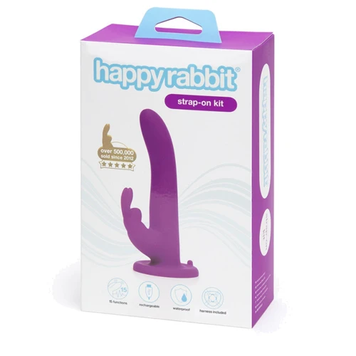 Страпон кролик Happy Rabbit Lovehoney с трусиками