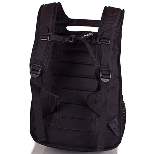 Мужской рюкзак Onepolar черный (W1359-black): Застежка Молния