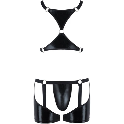 Сексуальный сет Passion 047 SET ARON black S/M