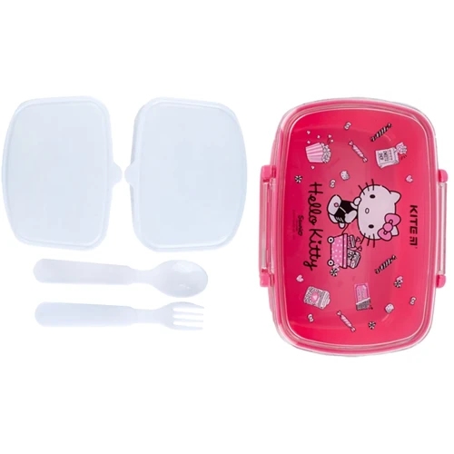 Ланчбокс Kite Hello Kitty з наповненням 750 мл (HK24-181-2): Кількість відділень 1