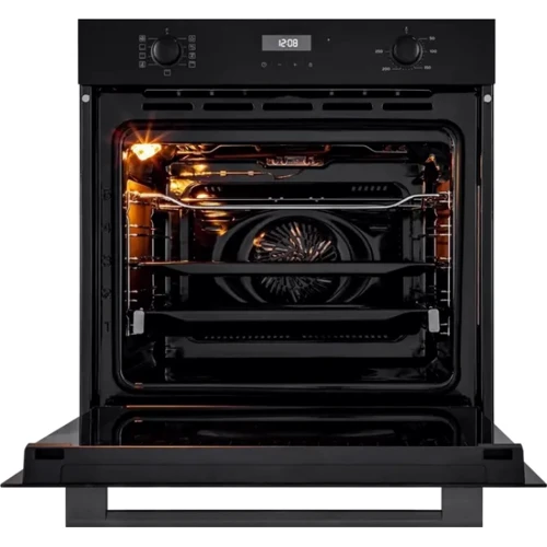 Духовой шкаф электрический Interline OEG 731 ETH BA: Размеры 59.6х59.5х54.5 см
