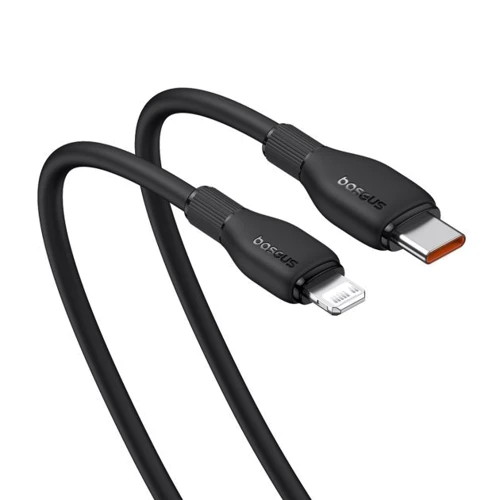 Кабель Baseus Cable USB-C to Lightning Pudding Series Fast Charging Cable 20W 2m Black (P10355701111-01): Довжина 2 м