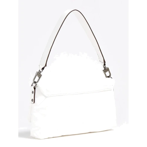 Женская сумка-сэтчел Guess Brightside Shoulder Bag белая (HWQW7580190-WHI): Пол Женский