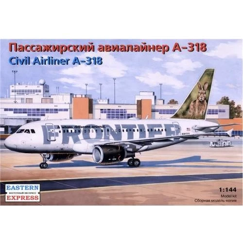Модель Eastern Express Пассажирский авиалайнер А-318 (EE14434)