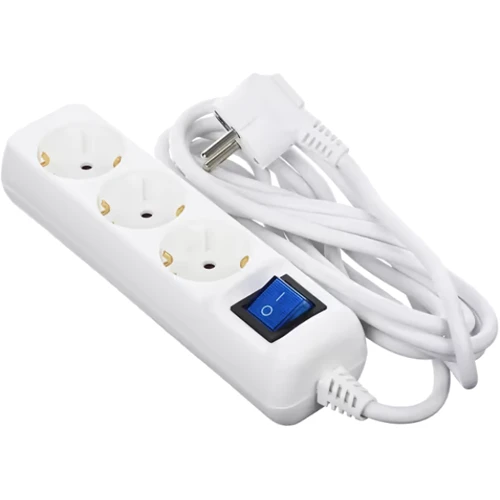 Сетевой фильтр 2E 3xSchuko, 1.5м (2E-U03ESM1.5)
