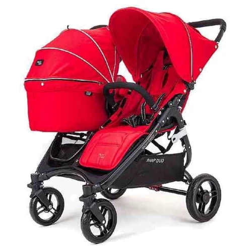 Універсальна коляска 2 в 1 для двійні Valco baby Snap Duo / Fire Red: Кількість блоків 2