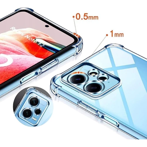 Чехол для телефонов BeCover TPU Case Anti-Shock Clear for Xiaomi Redmi Note 12 4G (709325): Материал полиуретан