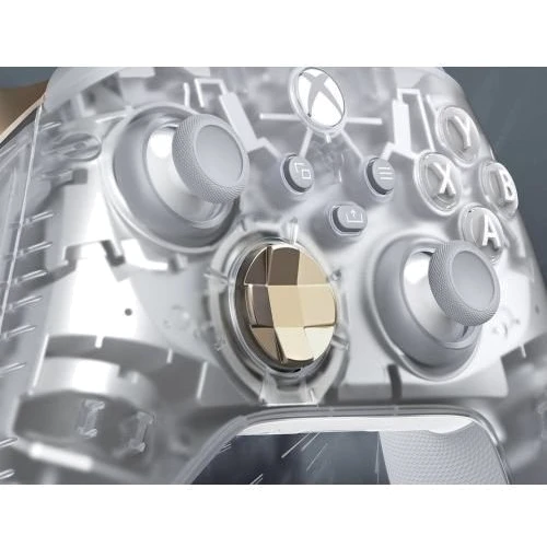 Аксессуар для приставок Microsoft Xbox Series X/S Wireless Controller Ghost Cipher Special Edition (QAU-00158): Дополнительно Встроенный вибромотор