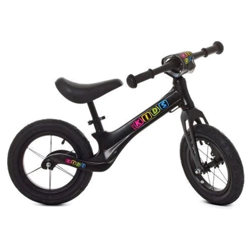 Детский беговел Profi Kids 12" черный (SMG1205A-1)