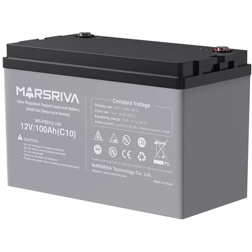 

Аккумуляторная батарея Marsriva 12,8 V,100Ah Agm Gel Ua