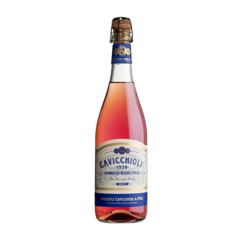 Ігристе вино GIV, Cavicchioli Lambrusco Rosato Emilia dolce (0.75 л) (AS67936)