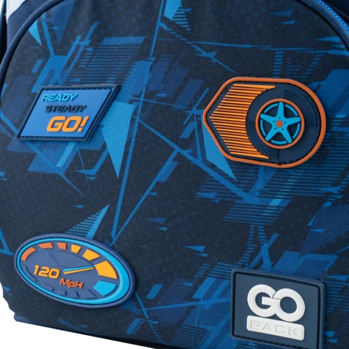 Рюкзак GoPack Education каркасний 5001S-7 Speedway (GO24-5001S-7): Рік колекції 2024