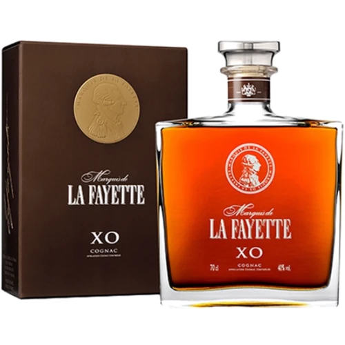 Коньяк Marquis de La Fayette XO Carafe gift box 40 % 0.7 л (WHS3250510334608)