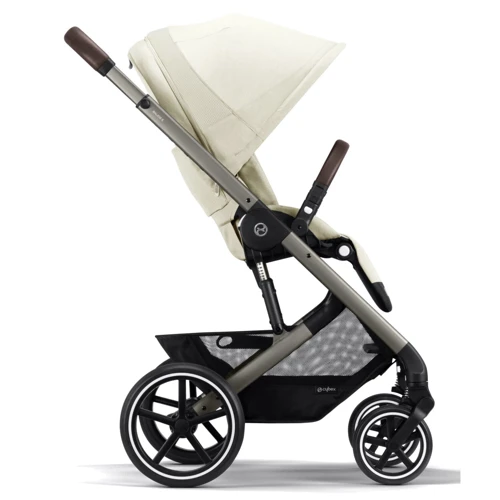 Прогулочная коляска Cybex Balios S Lux TPE Seashell Beige с бампером (522002565): Пол ребенка Унисекс, Для мальчиков, Для девочек