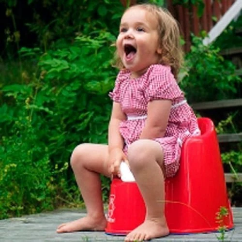 Горщик Babybjorn Potty Chair Orange (55170): Колір помаранчевий