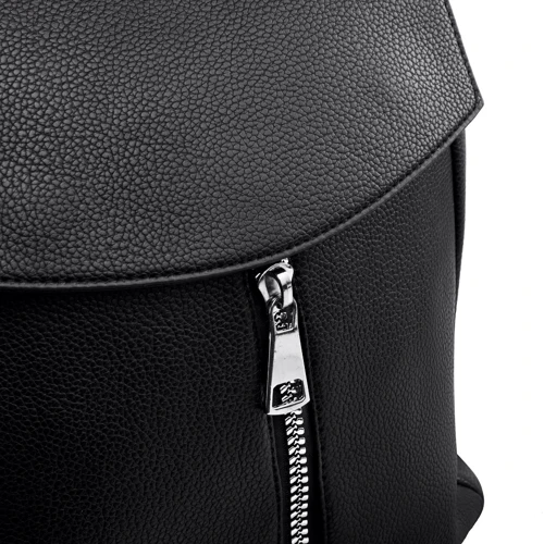 Женский рюкзак Valiria Fashion черный (DETAE8194-5-2): Фактура Зернистая, Матовая