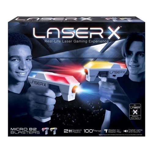Ігровий набір для лазерних боїв - Laser X Micro для двох гравців