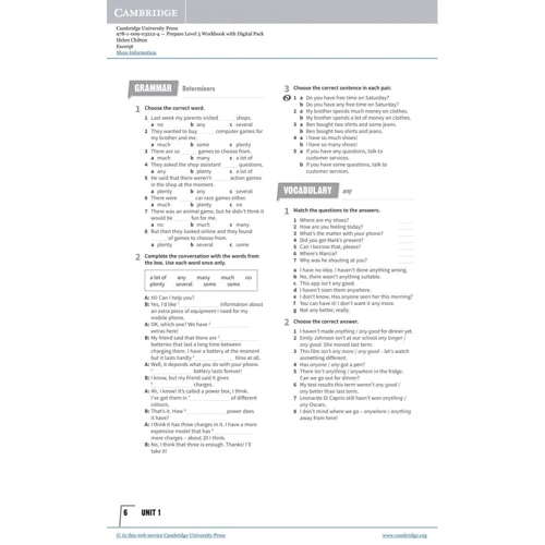 Prepare! Updated 2nd Edition 5: Workbook with Digital Pack: Виробник Cambridge University Press
