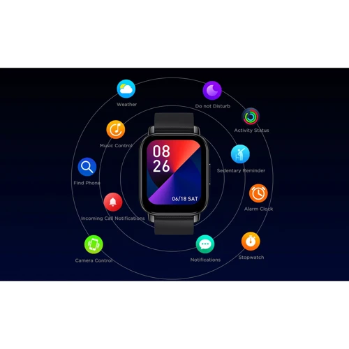 Смарт-часы Zeblaze Btalk Orange: Материал ремешка Силикон