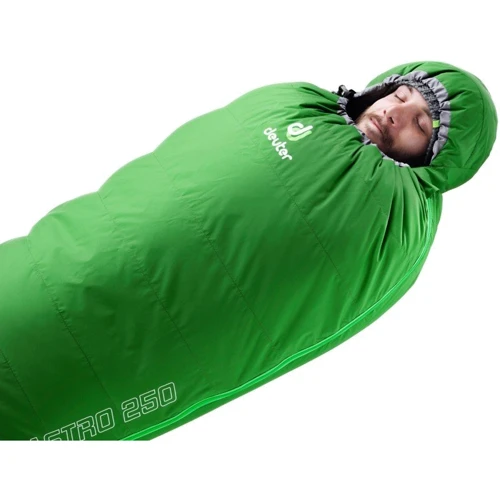 Спальный мешок Deuter Astro 550 L Left cranberry: Верхняя температура комфорта 0 °C