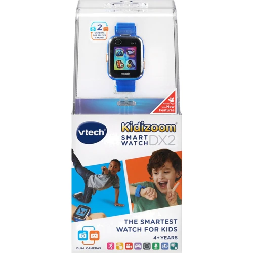 Смарт-часы VTech Kidizoom DX2 Blue (80-193803): Карты памяти нет