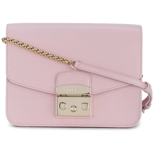 Женская сумка кросс боди Furla Metropolis S розовая (962700)