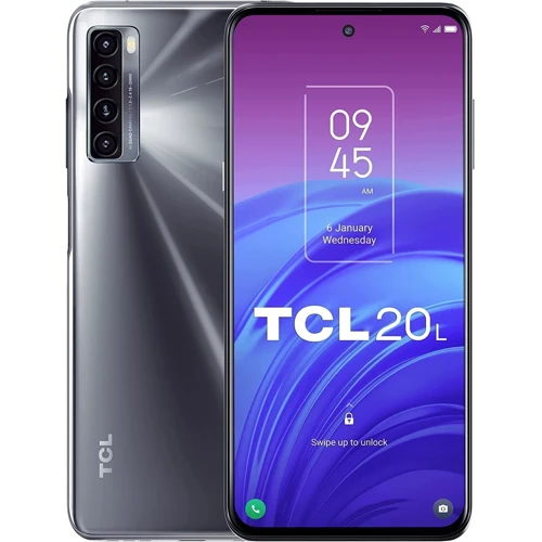 

Tcl 20L 4/128GB Dual Eclipse Black (UA UCRF)
