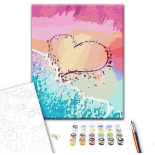 Картина по номерам Brushme Любовь на побережье 40x50 см (BS35787): Производитель Brushme