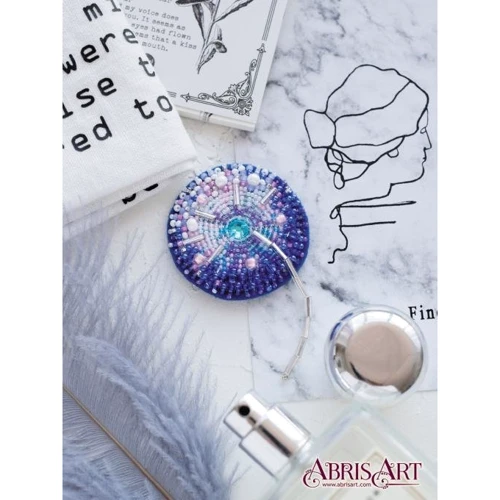 Abrisart AD-064 Набор для вышивки бисером украшения Одуванчик